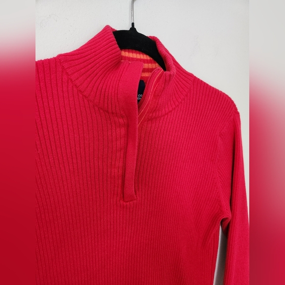 Vintage Ralph Lauren Polo Jeans Co Ribbed 1/4 Zip Sweater - Picture 7 of 9